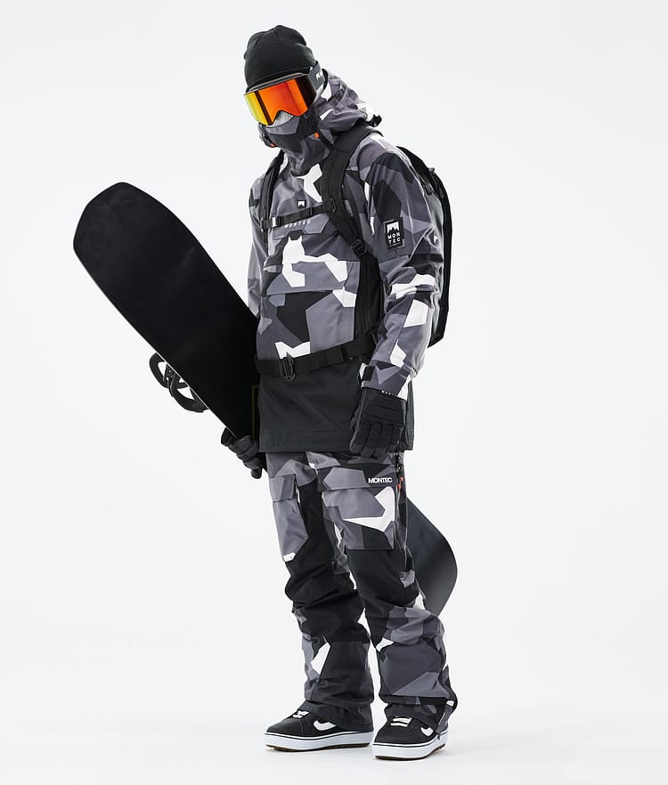 Montec Doom 21 Snowboardjacka Herr Arctic Camo/Black, Image 4 of 11