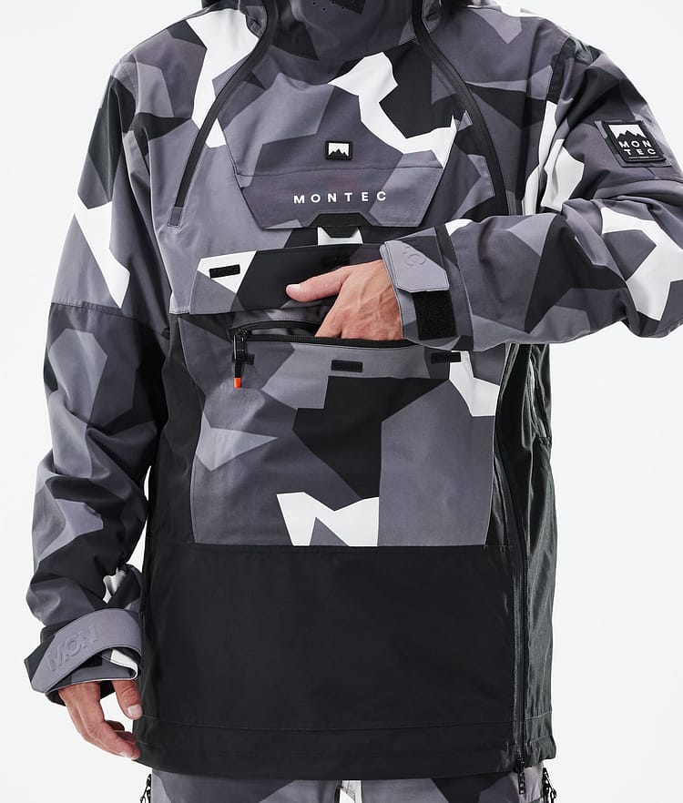 Montec Doom 21 Snowboardjacka Herr Arctic Camo/Black, Image 10 of 11