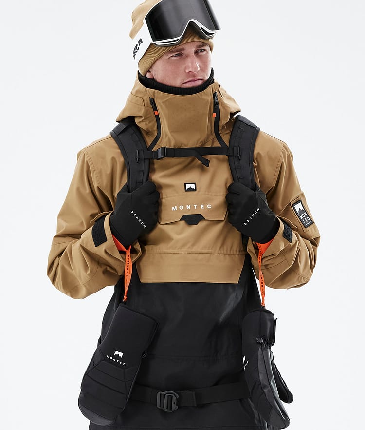 Montec Doom 21 Snowboardjacka Herr Gold/Black, Image 2 of 13