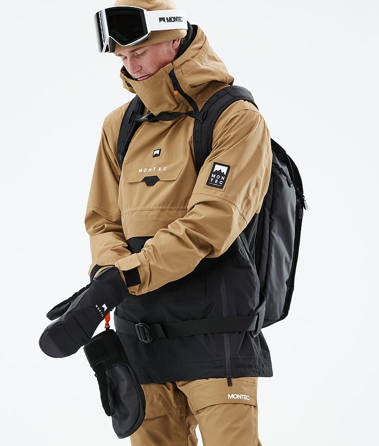Montec Doom 21 Snowboardjacka Herr Gold/Black, Image 3 of 13