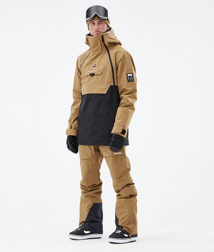 Montec Doom 21 Snowboardjacka Herr Gold/Black, Image 5 of 13