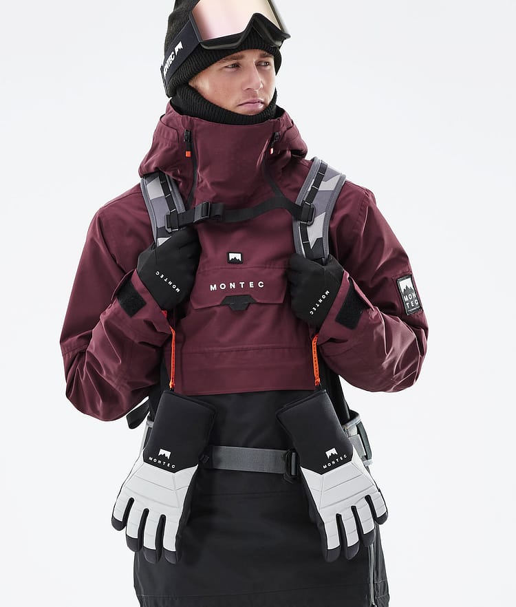 Montec Doom 21 Snowboardjacka Herr Burgundy/Black, Image 3 of 13
