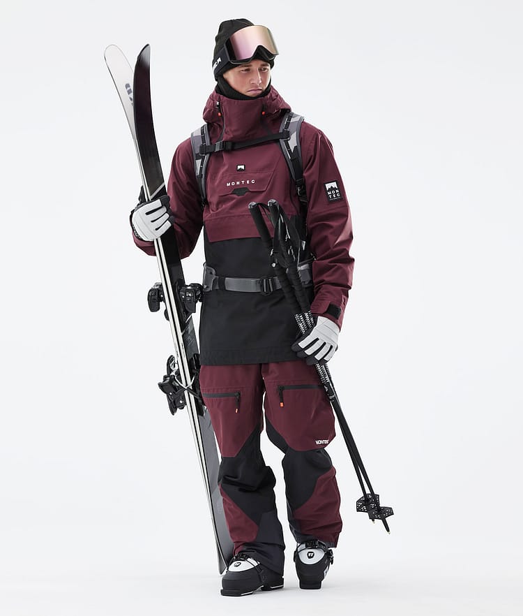 Montec Doom 21 Skidjacka Herr Burgundy/Black, Image 5 of 13