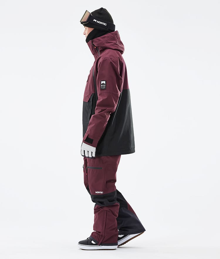 Montec Doom 21 Snowboardjacka Herr Burgundy/Black, Image 6 of 13