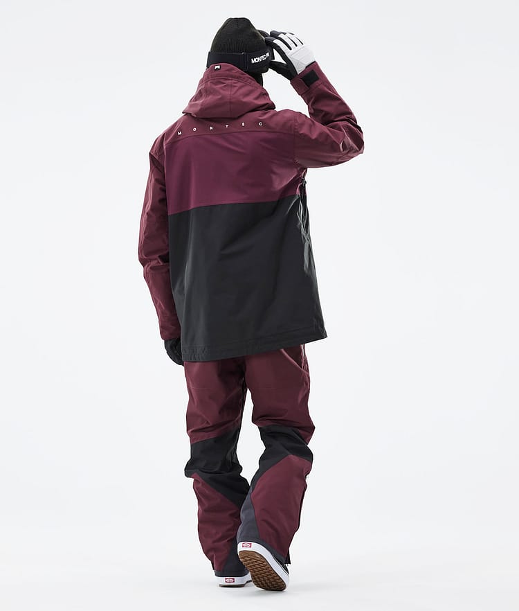 Montec Doom 21 Snowboardjacka Herr Burgundy/Black, Image 7 of 13