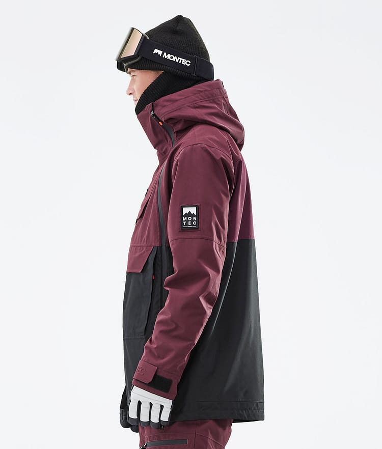 Montec Doom 21 Snowboardjacka Herr Burgundy/Black, Image 8 of 13