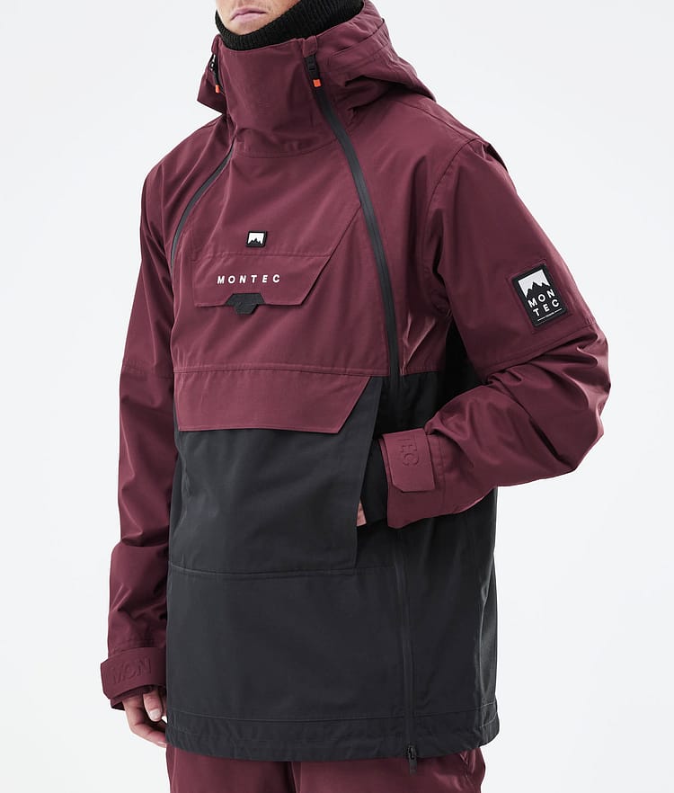 Montec Doom 21 Snowboardjacka Herr Burgundy/Black, Image 10 of 13