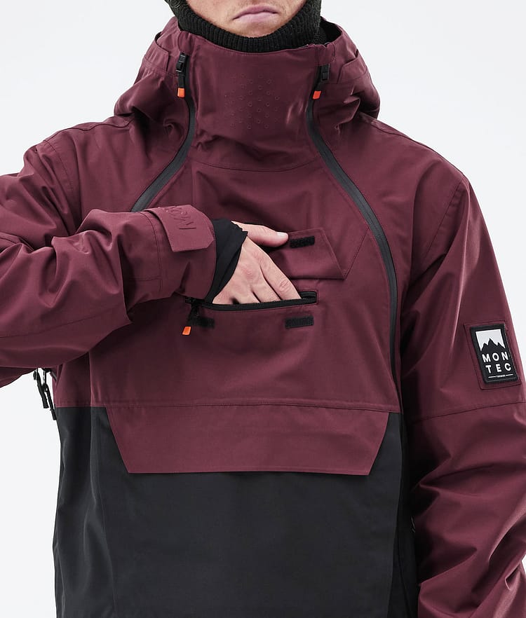 Montec Doom 21 Skidjacka Herr Burgundy/Black, Image 12 of 13