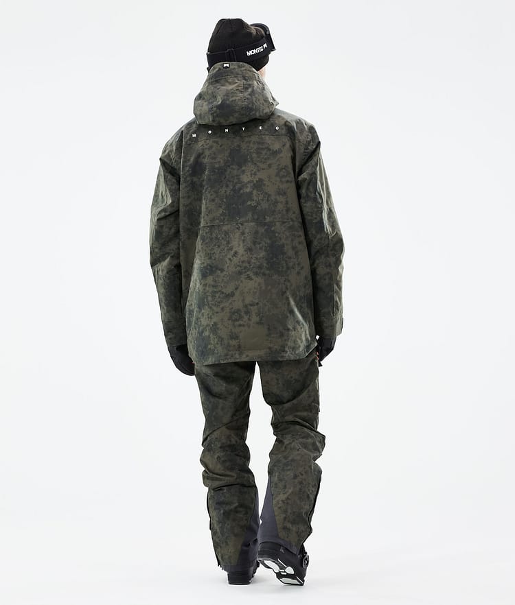 Montec Dune 21 Skidjacka Herr Olive Green Tiedye, Image 7 of 11