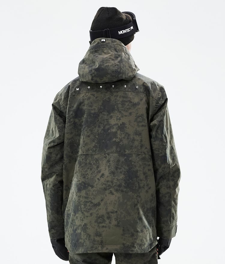 Montec Dune 21 Snowboardjacka Herr Olive Green Tiedye, Image 8 of 10
