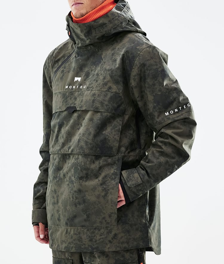 Montec Dune 21 Snowboardjacka Herr Olive Green Tiedye, Image 9 of 10