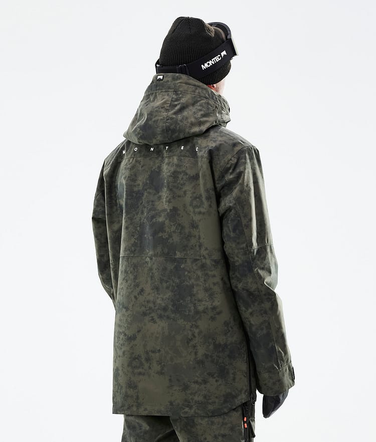 Montec Dune 21 Skidjacka Herr Olive Green Tiedye, Image 9 of 11