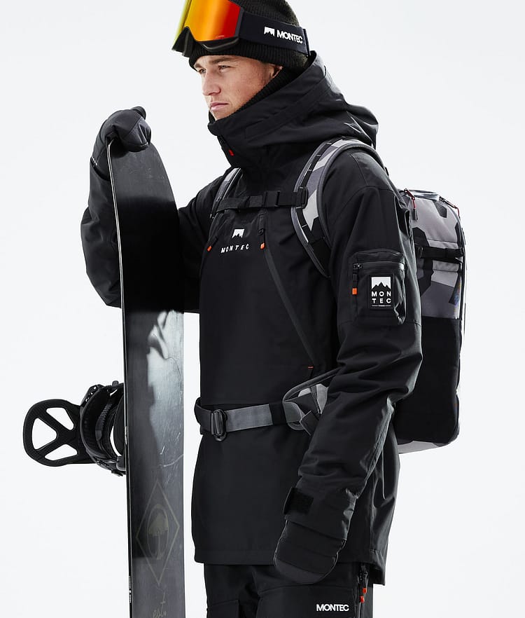 Montec Anzu Snowboardjacka Herr Black, Image 3 of 11