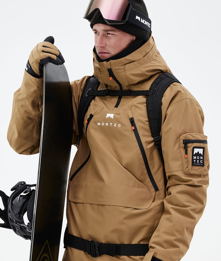 Montec Anzu Snowboardjacka Herr Gold, Image 3 of 11