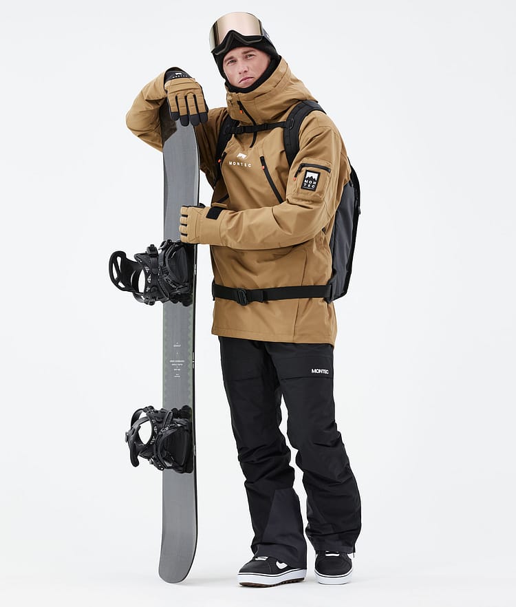 Montec Anzu Snowboardjacka Herr Gold, Image 4 of 11