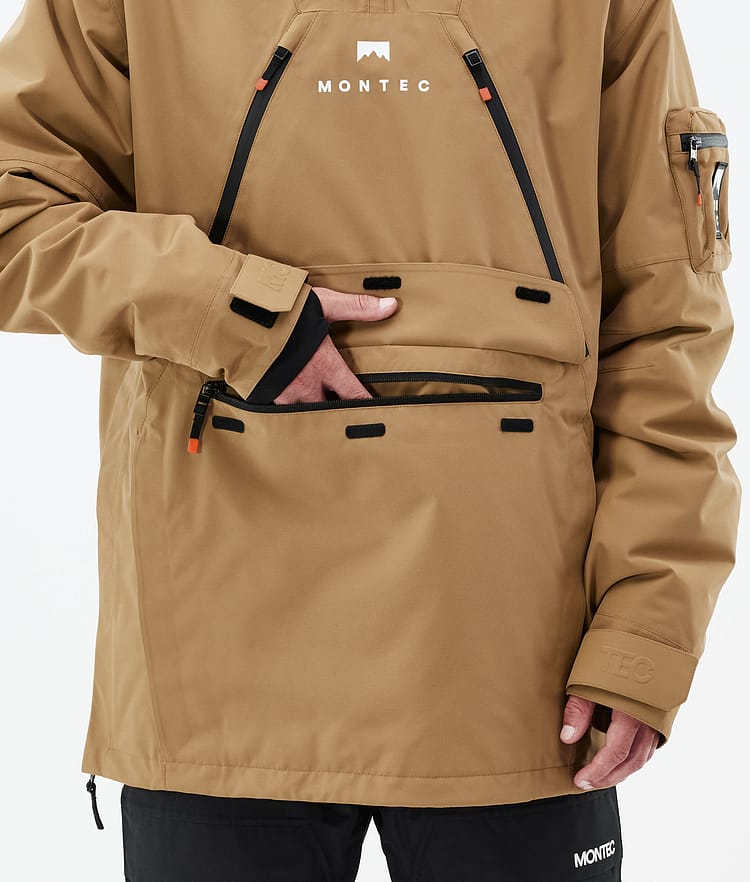 Montec Anzu Snowboardjacka Herr Gold, Image 10 of 11
