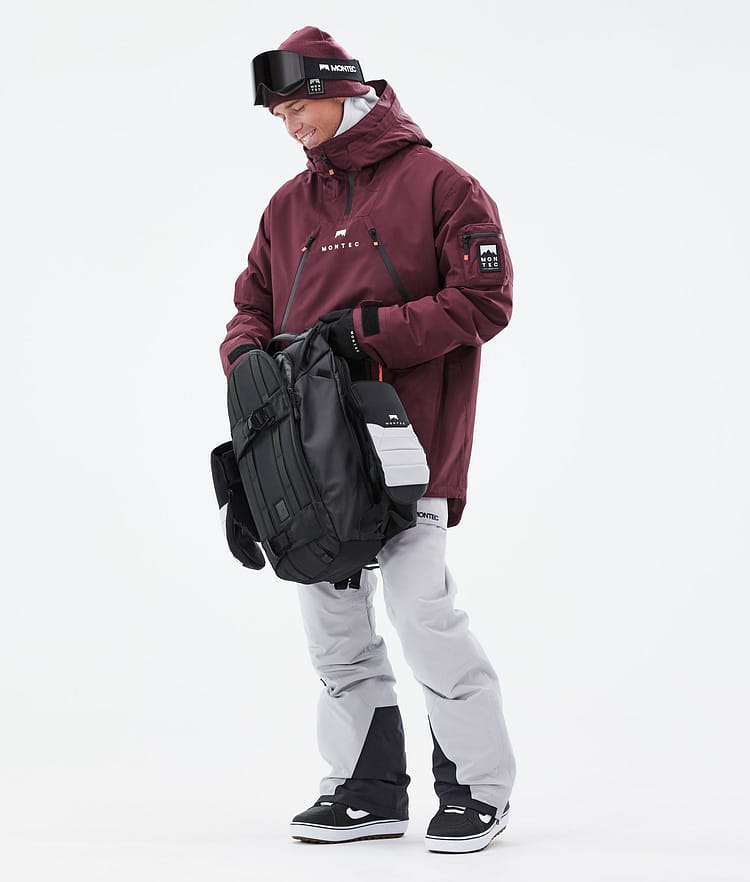 Montec Anzu Snowboardjacka Herr Burgundy, Image 4 of 11