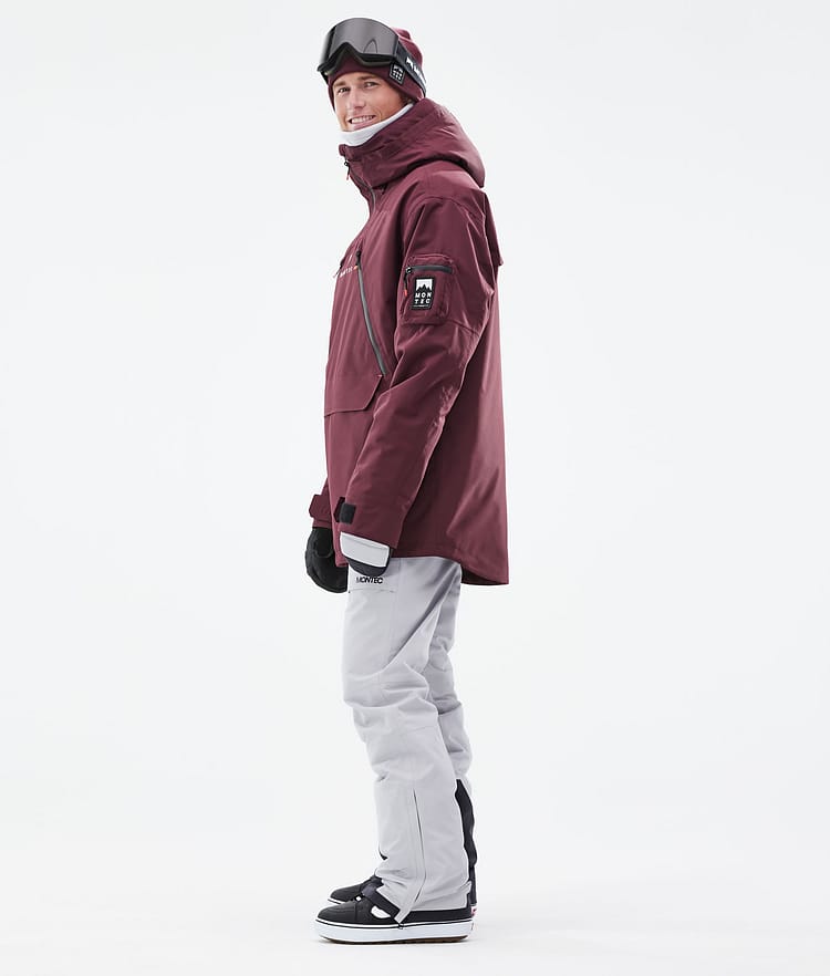 Montec Anzu Snowboardjacka Herr Burgundy, Image 5 of 11