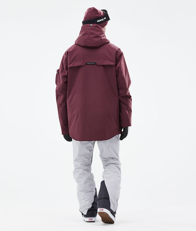 Montec Anzu Snowboardjacka Herr Burgundy, Image 6 of 11