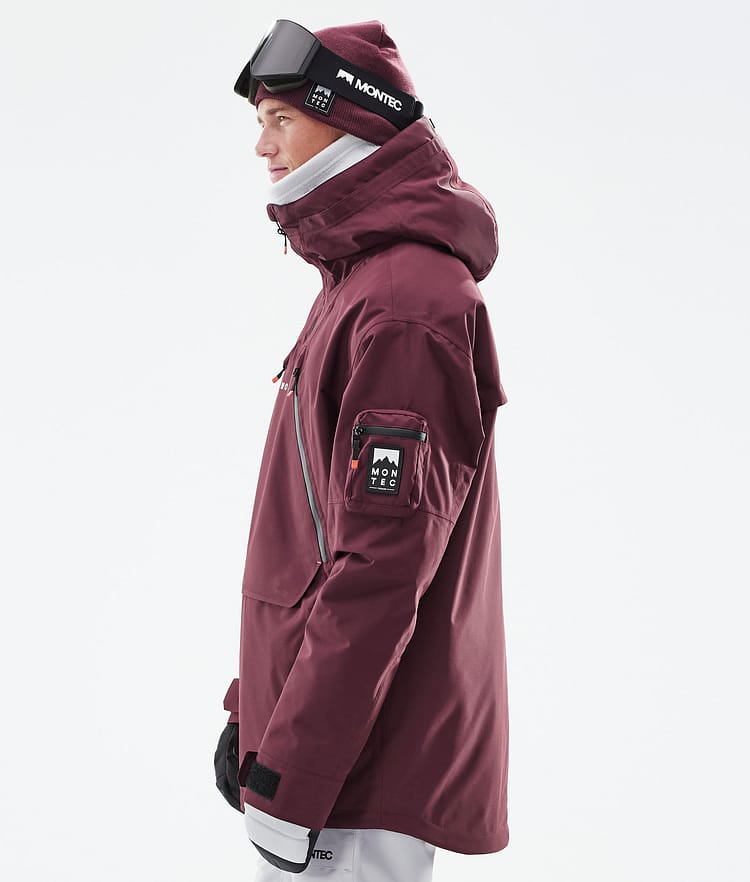 Montec Anzu Snowboardjacka Herr Burgundy, Image 7 of 11