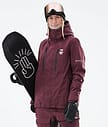 Montec Fawk W 21 Snowboardjacka Dam Burgundy