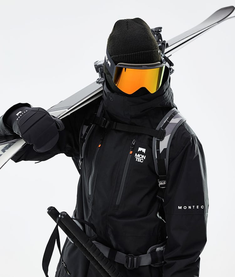 Montec Fawk 21 Skidjacka Herr Black, Image 3 of 12