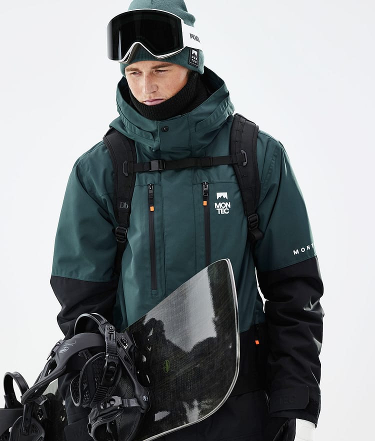Montec Fawk 21 Snowboardjacka Herr Dark Atlantic/Black, Image 3 of 12