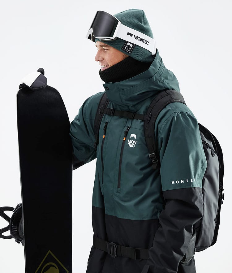 Montec Fawk 21 Snowboardjacka Herr Dark Atlantic/Black, Image 4 of 12