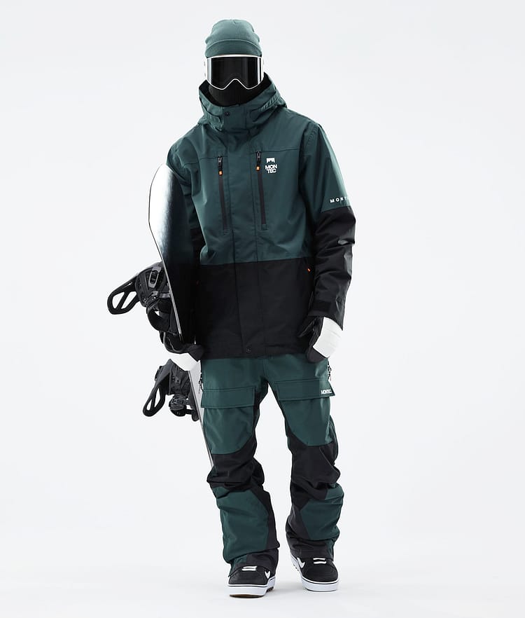 Montec Fawk 21 Snowboardjacka Herr Dark Atlantic/Black, Image 5 of 12