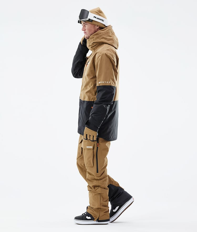 Montec Fawk 21 Snowboardjacka Herr Gold/Black, Image 6 of 12