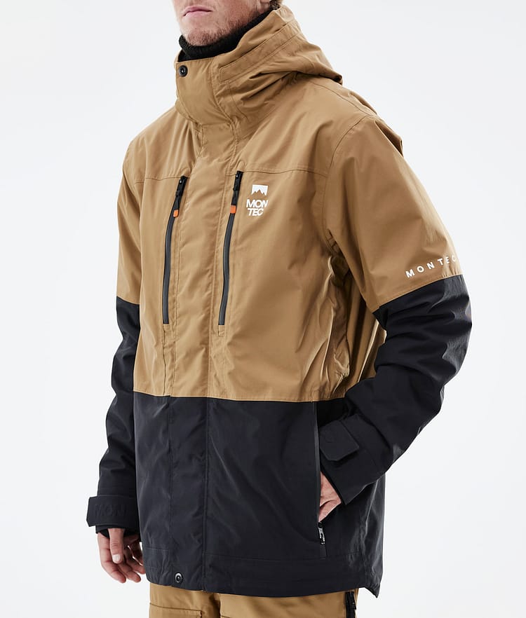 Montec Fawk 21 Snowboardjacka Herr Gold/Black, Image 10 of 12