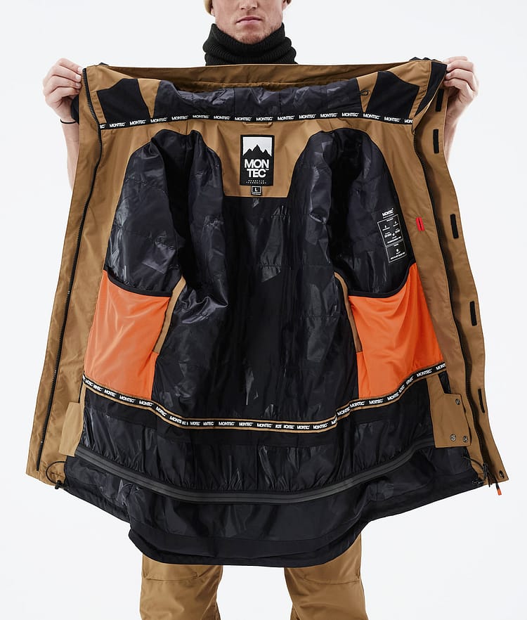 Montec Fawk 21 Skidjacka Herr Gold/Black, Image 12 of 12