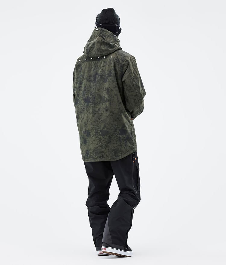 Montec Fawk 21 Snowboardjacka Herr Olive Green Tiedye, Image 5 of 10