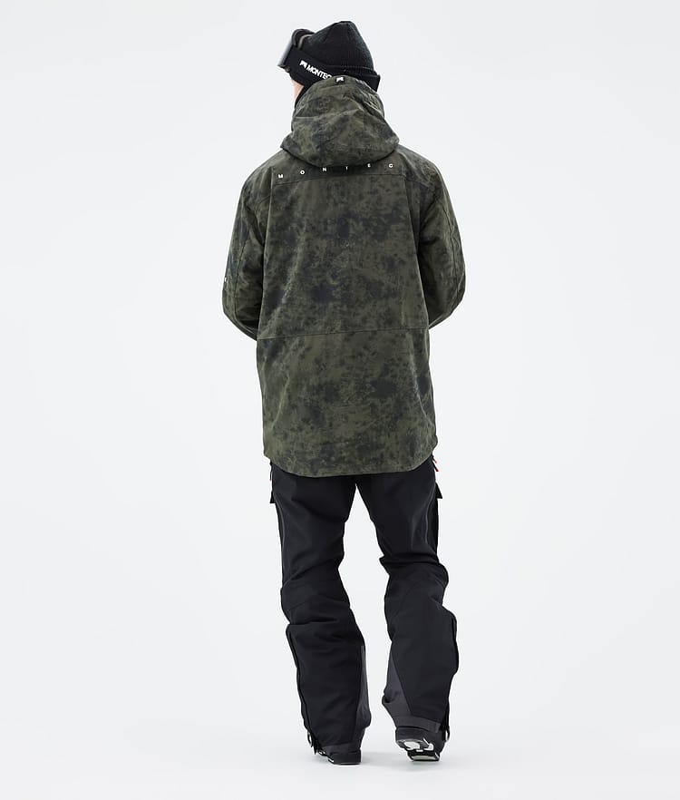 Montec Fawk 21 Skidjacka Herr Olive Green Tiedye, Image 5 of 10
