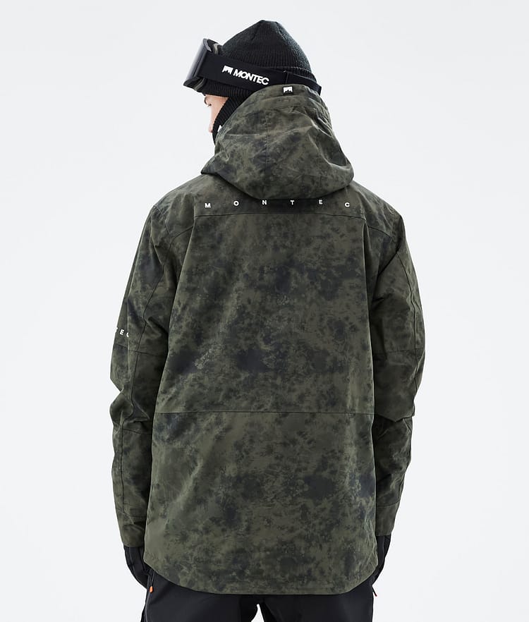Montec Fawk 21 Snowboardjacka Herr Olive Green Tiedye, Image 7 of 10