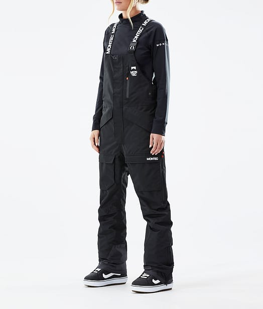 Montec Fawk W 21 Snowboardbyxa Dam Black
