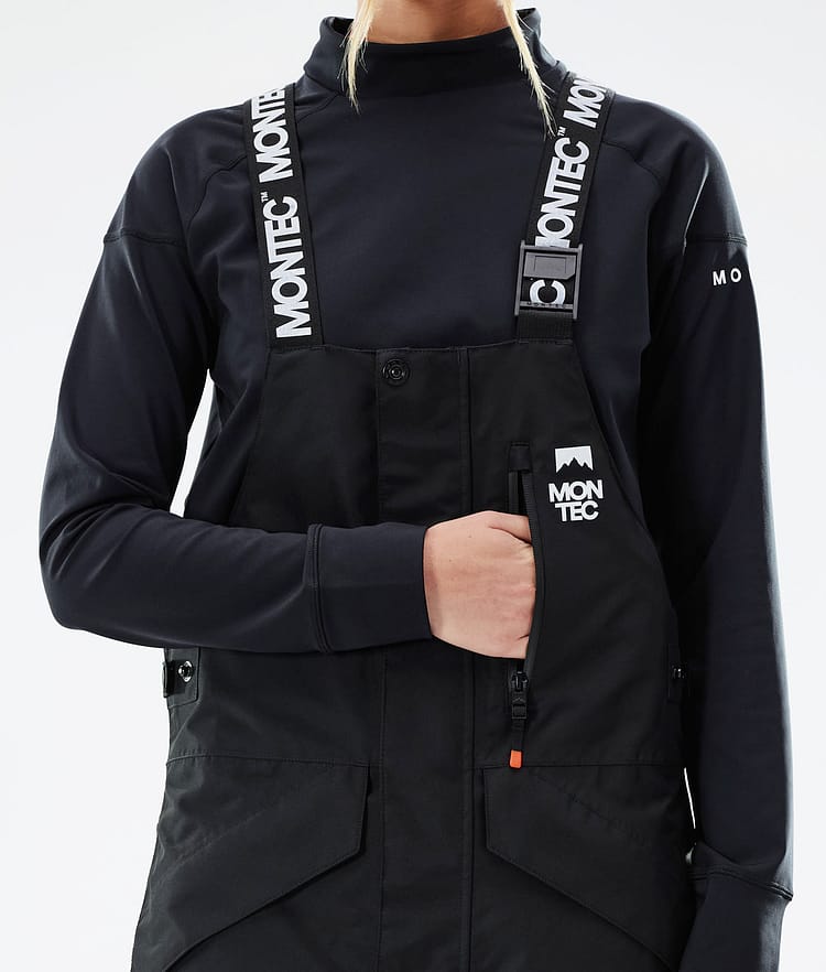 Montec Fawk W 21 Skidbyxa Dam Black, Bild 5 av 6