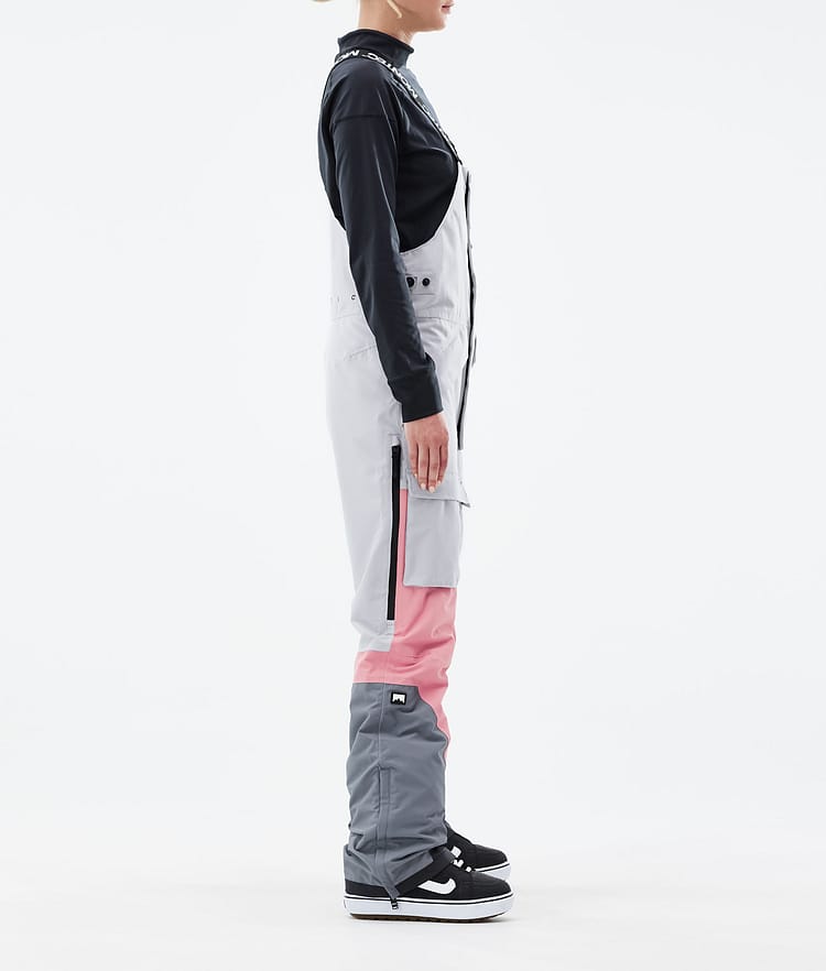 Montec Fawk W 21 Snowboardbyxa Dam Light Grey/Pink/Light Pearl, Image 2 of 6