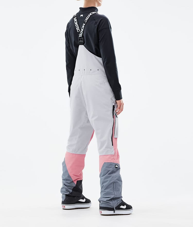 Montec Fawk W 21 Snowboardbyxa Dam Light Grey/Pink/Light Pearl, Image 3 of 6