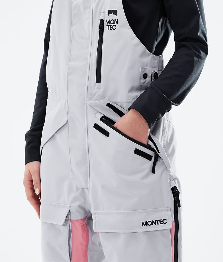 Montec Fawk W 21 Snowboardbyxa Dam Light Grey/Pink/Light Pearl, Image 4 of 6
