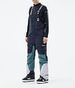 Montec Fawk W 21 Snowboardbyxa Dam Marine/Atlantic/Light Grey