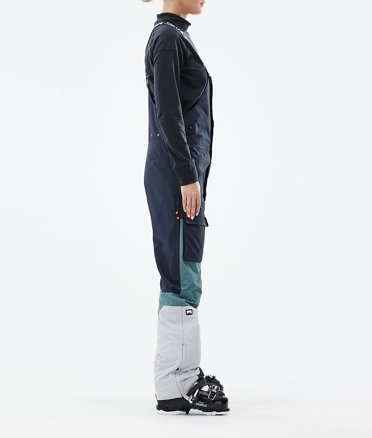 Montec Fawk W 21 Skidbyxa Dam Marine/Atlantic/Light Grey, Image 2 of 6