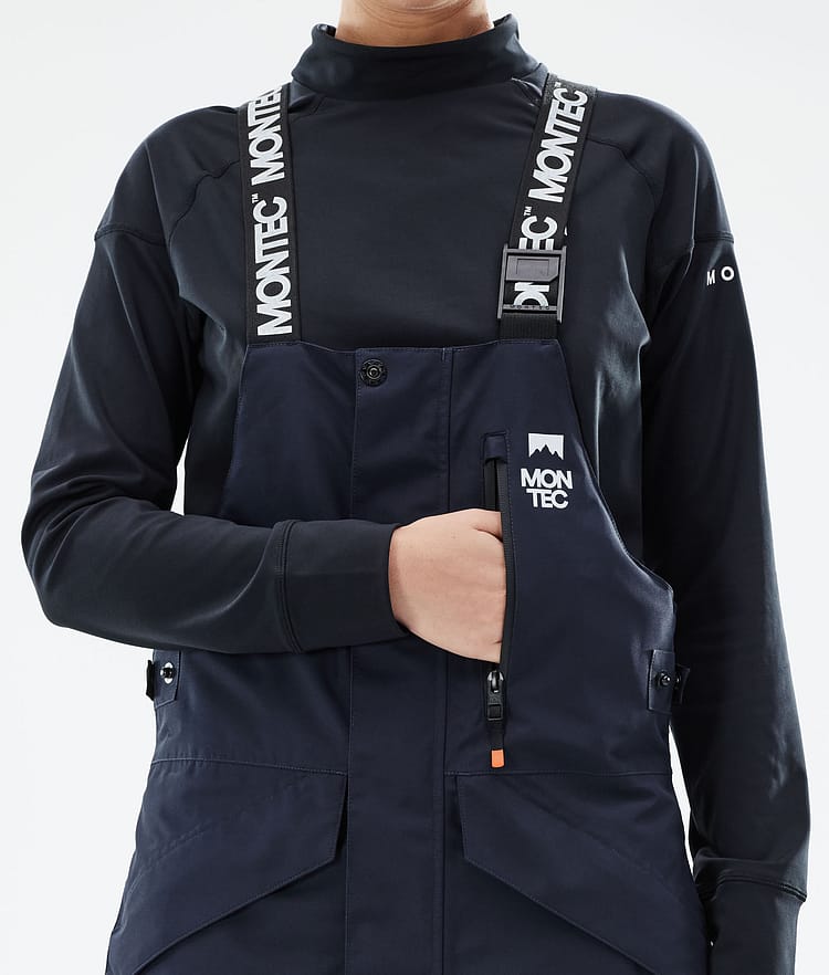 Montec Fawk W 21 Skidbyxa Dam Marine/Atlantic/Light Grey, Image 5 of 6