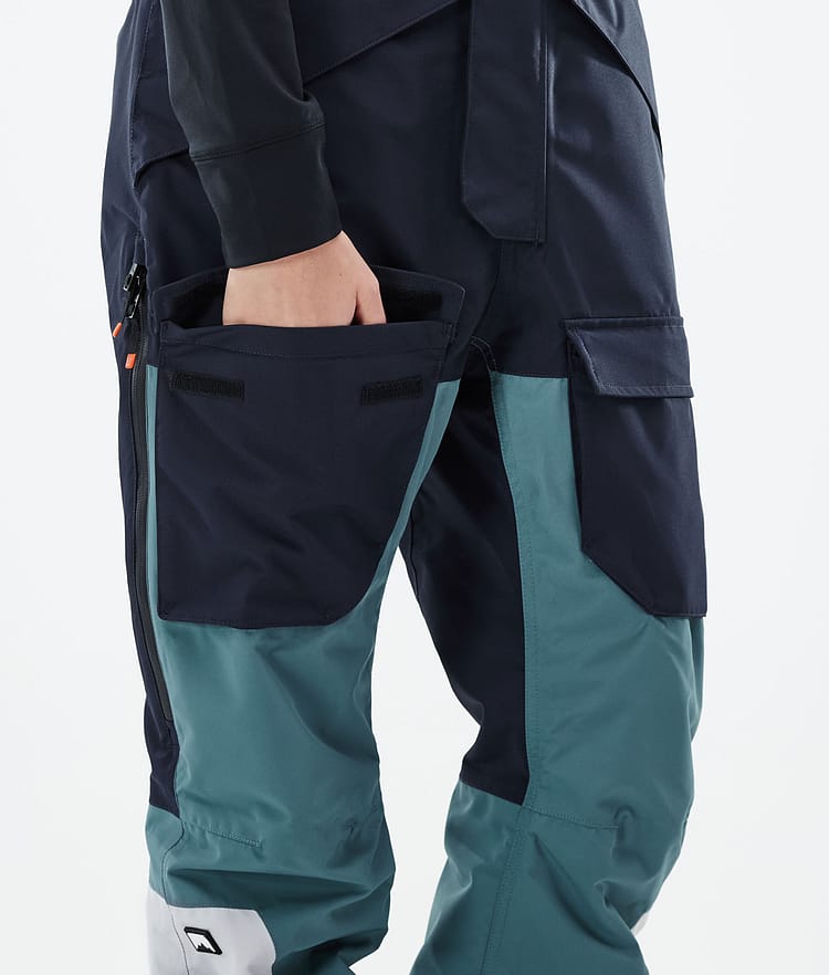 Montec Fawk W 21 Skidbyxa Dam Marine/Atlantic/Light Grey, Image 6 of 6