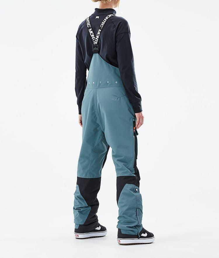 Montec Fawk W 21 Snowboardbyxa Dam Atlantic/Black, Image 3 of 6