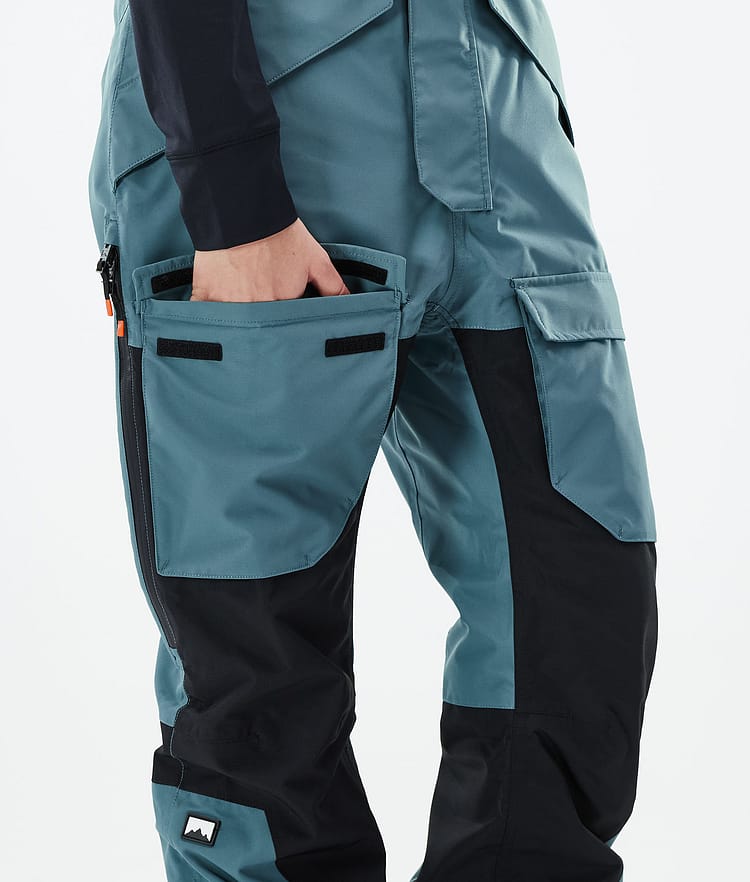 Montec Fawk W 21 Snowboardbyxa Dam Atlantic/Black, Image 6 of 6