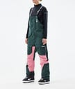 Montec Fawk W 21 Snowboardbyxa Dam Dark Atlantic/Pink