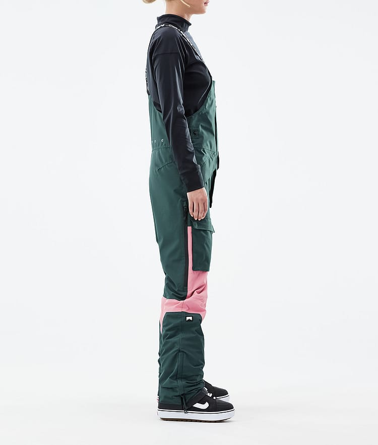 Montec Fawk W 21 Snowboardbyxa Dam Dark Atlantic/Pink, Image 2 of 6