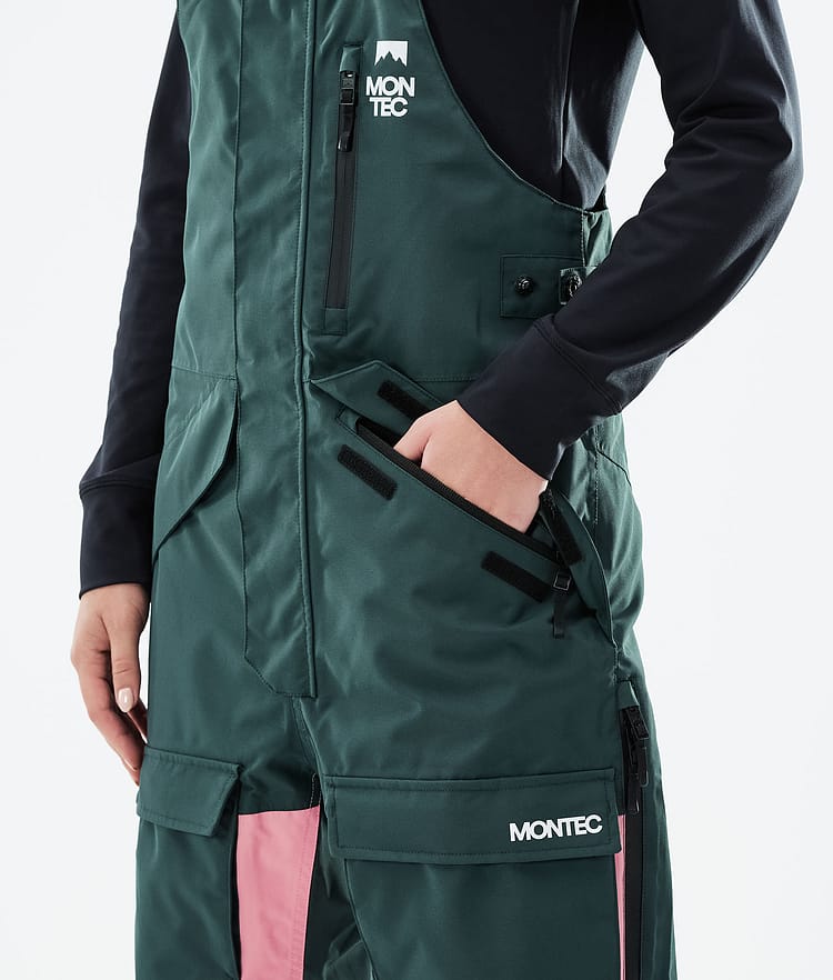 Montec Fawk W 21 Snowboardbyxa Dam Dark Atlantic/Pink, Image 4 of 6