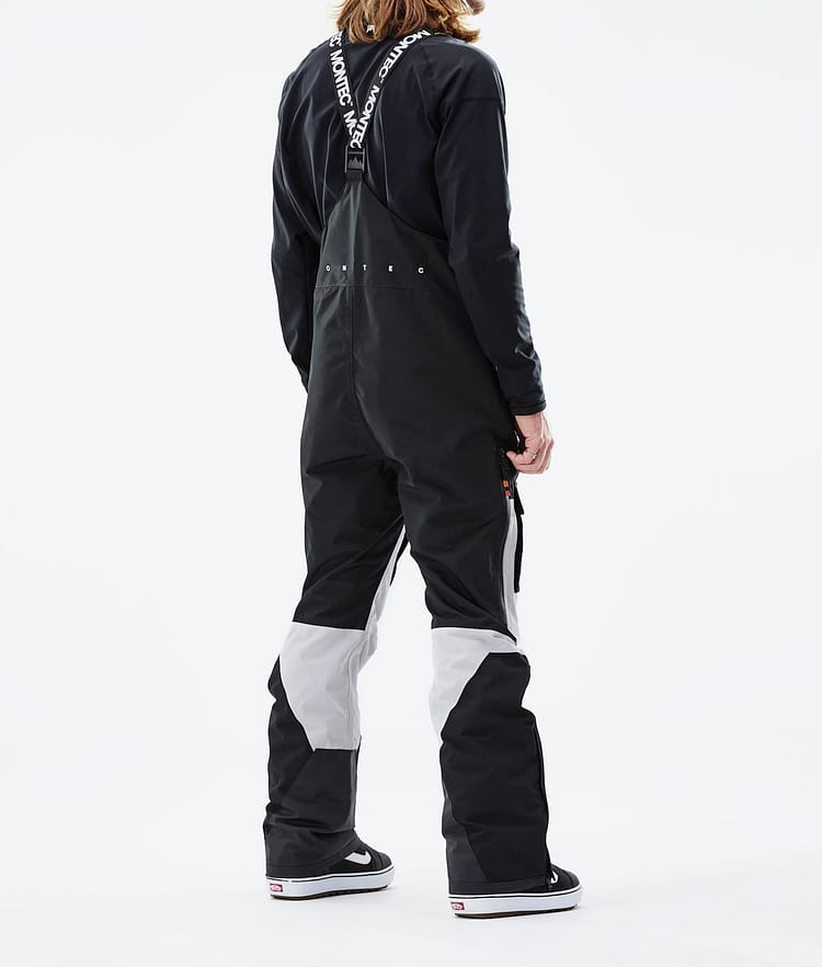 Montec Fawk 21 Snowboardbyxa Herr Black/Light Grey/Black, Image 3 of 6